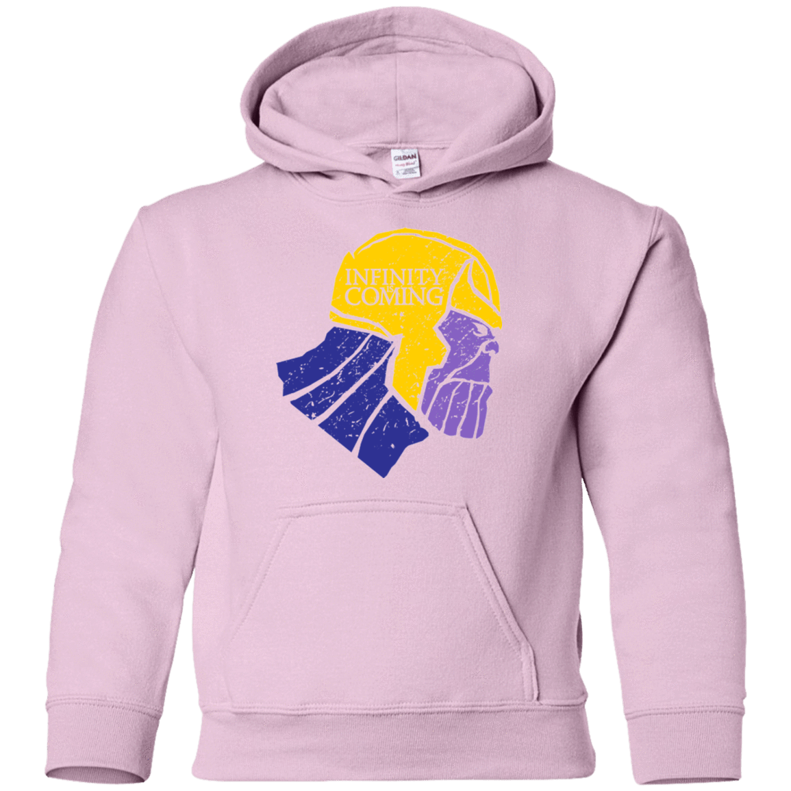 Sweatshirts Light Pink / YS Infinity is Coming Youth Hoodie