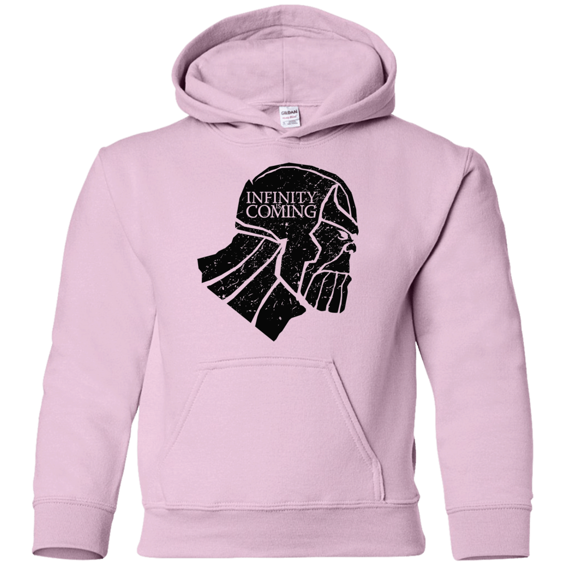 Sweatshirts Light Pink / YS Infinity is coming Youth Hoodie