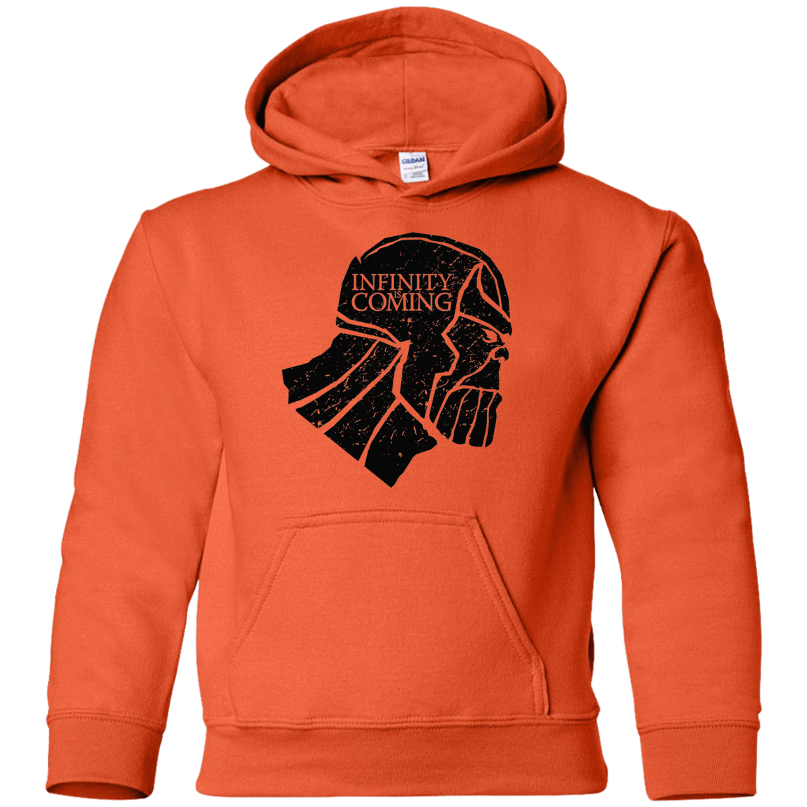 Sweatshirts Orange / YS Infinity is coming Youth Hoodie
