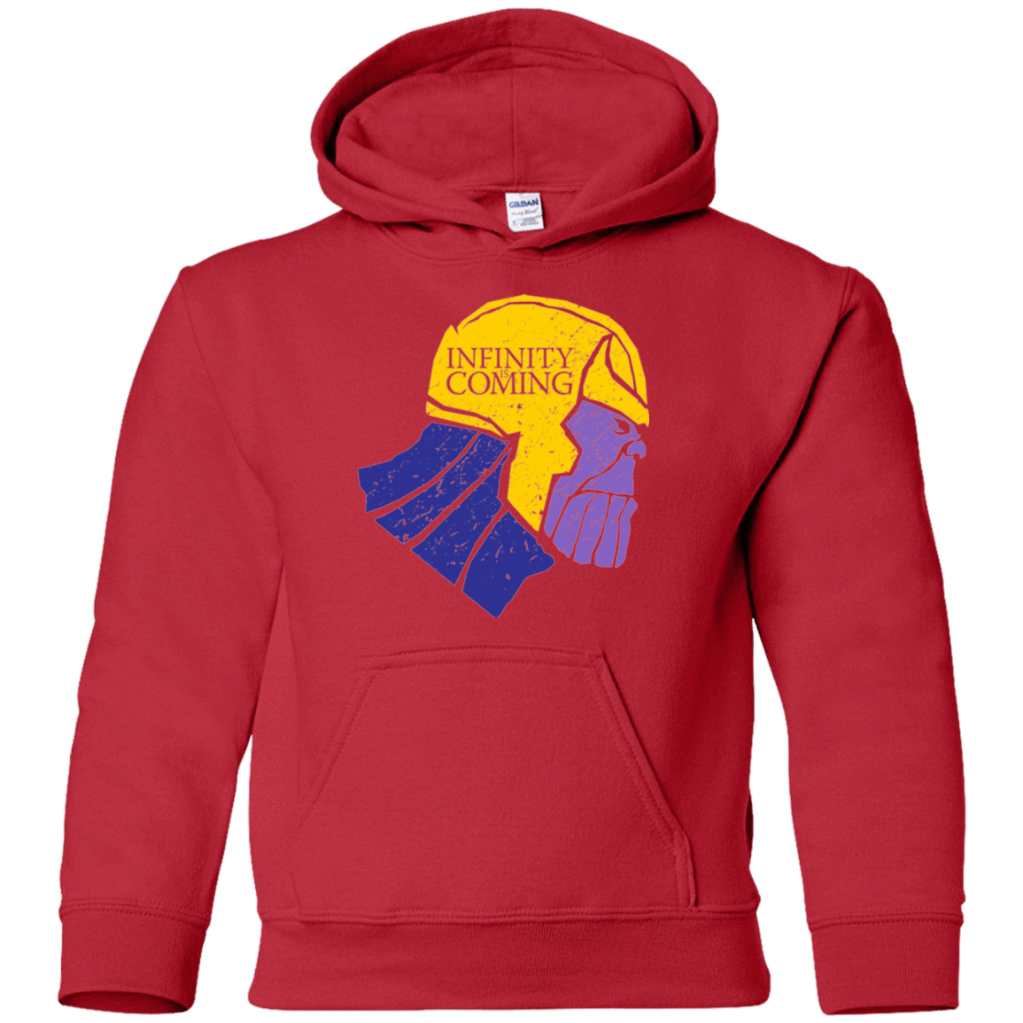 Sweatshirts Red / YS Infinity is Coming Youth Hoodie