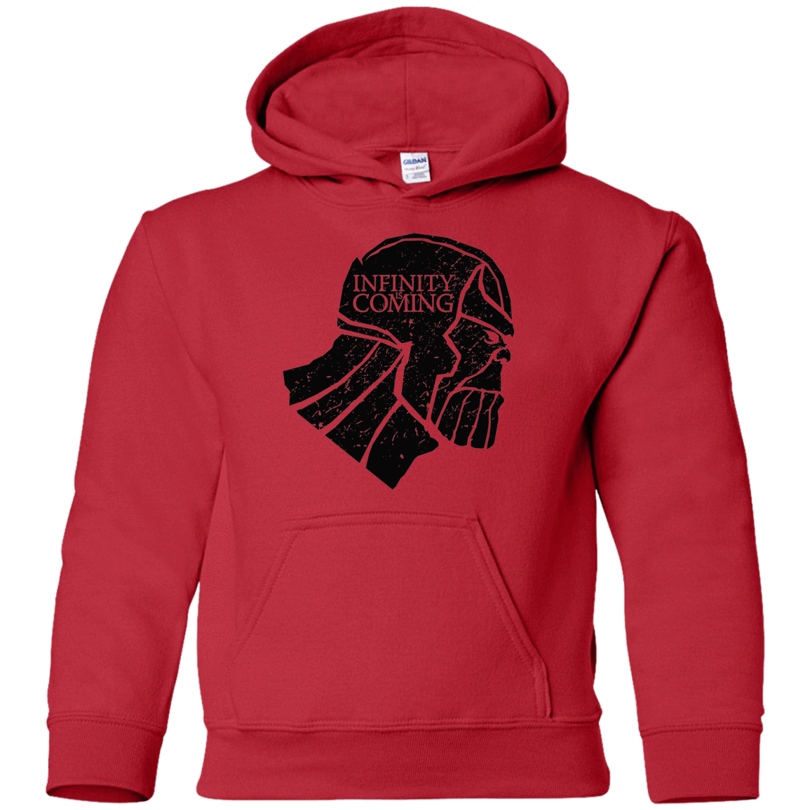 Sweatshirts Red / YS Infinity is coming Youth Hoodie