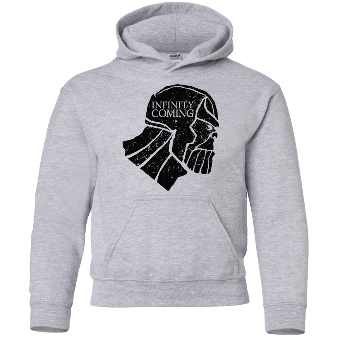 Sweatshirts Sport Grey / YS Infinity is coming Youth Hoodie