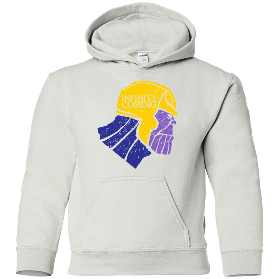 Sweatshirts White / YS Infinity is Coming Youth Hoodie
