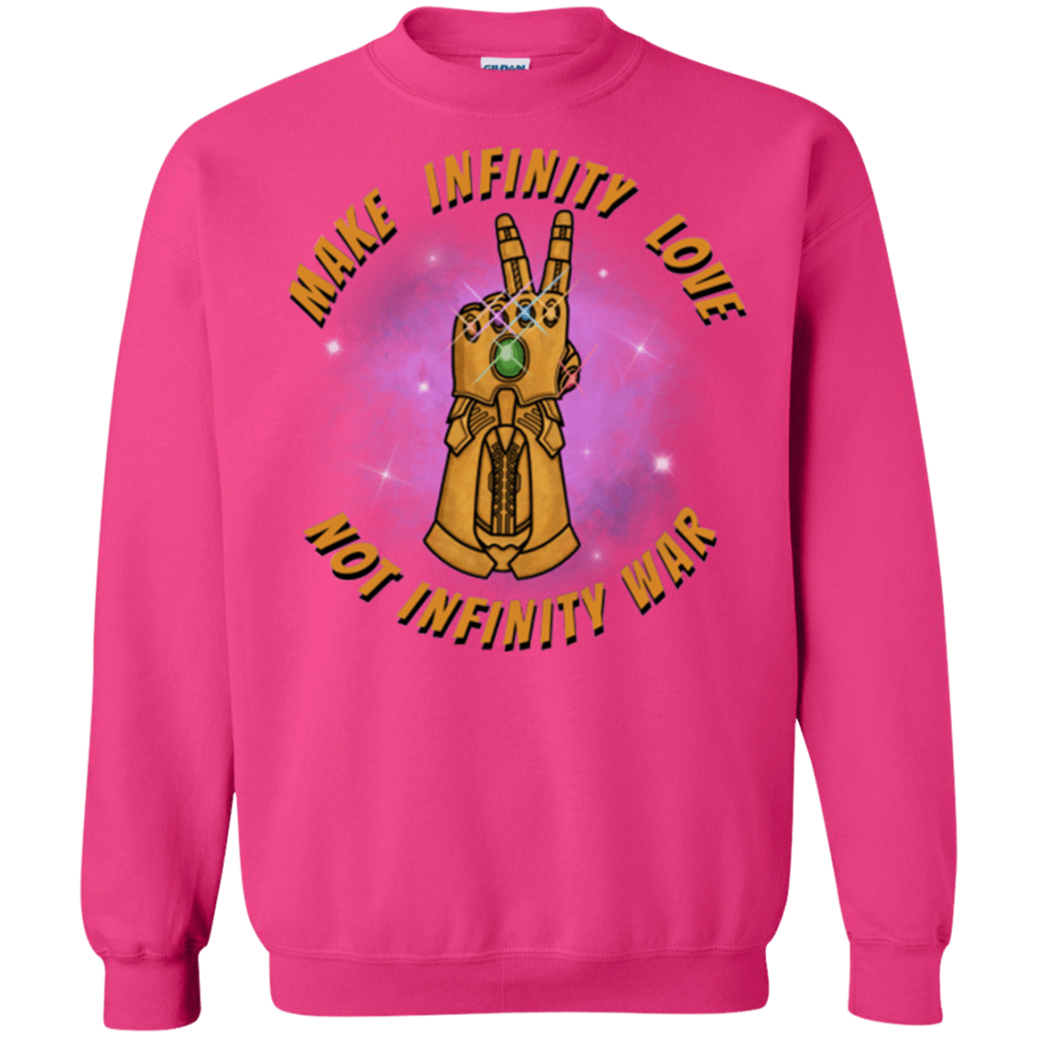 Sweatshirts Heliconia / S Infinity Peace Crewneck Sweatshirt