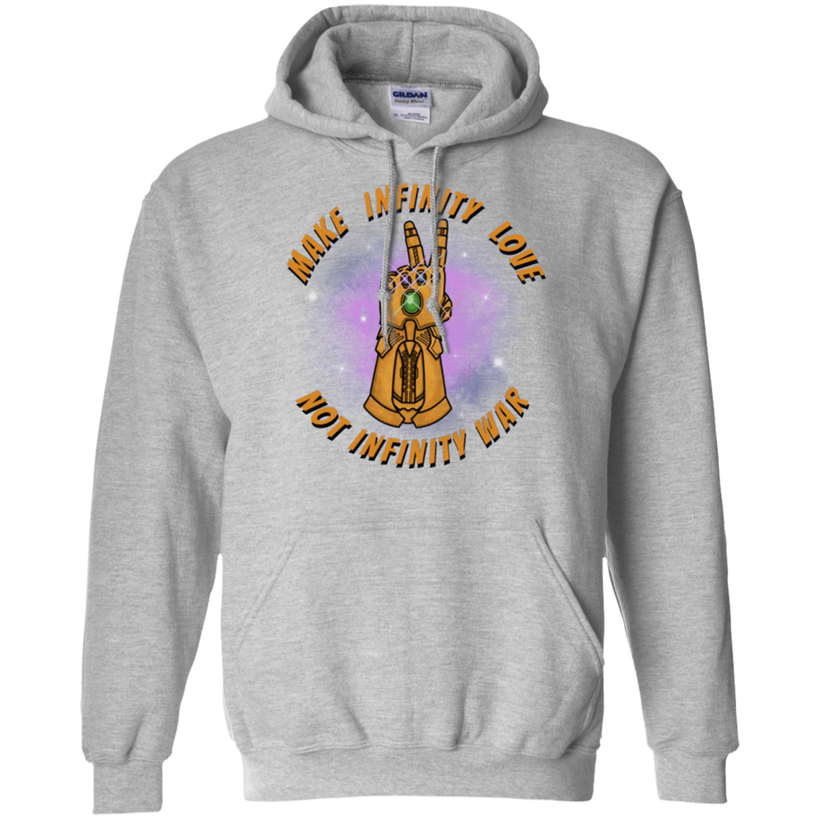 Sweatshirts Sport Grey / S Infinity Peace Pullover Hoodie