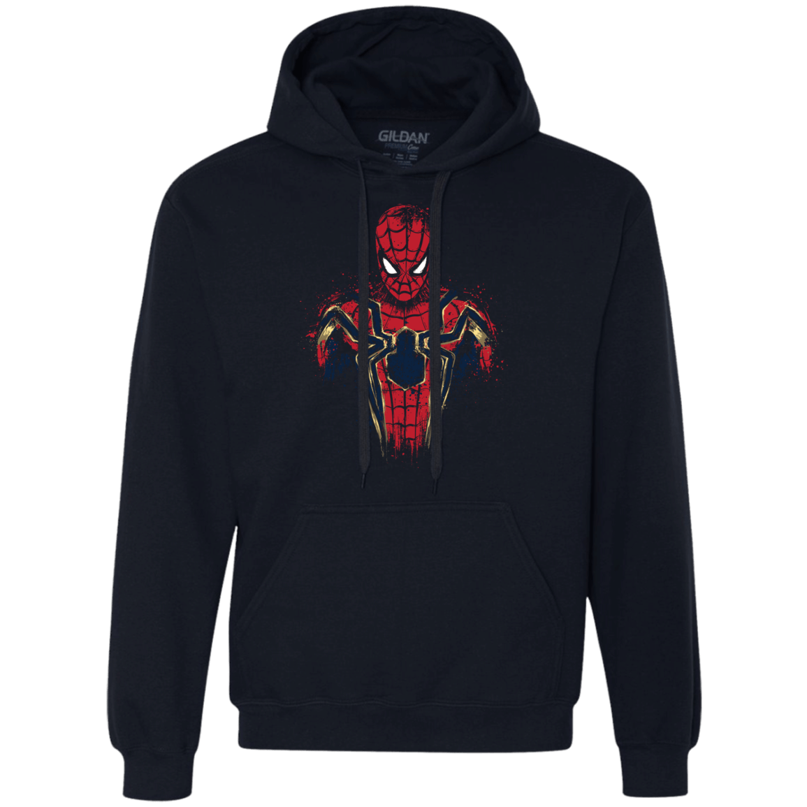 Sweatshirts Navy / S Infinity Spider Premium Fleece Hoodie