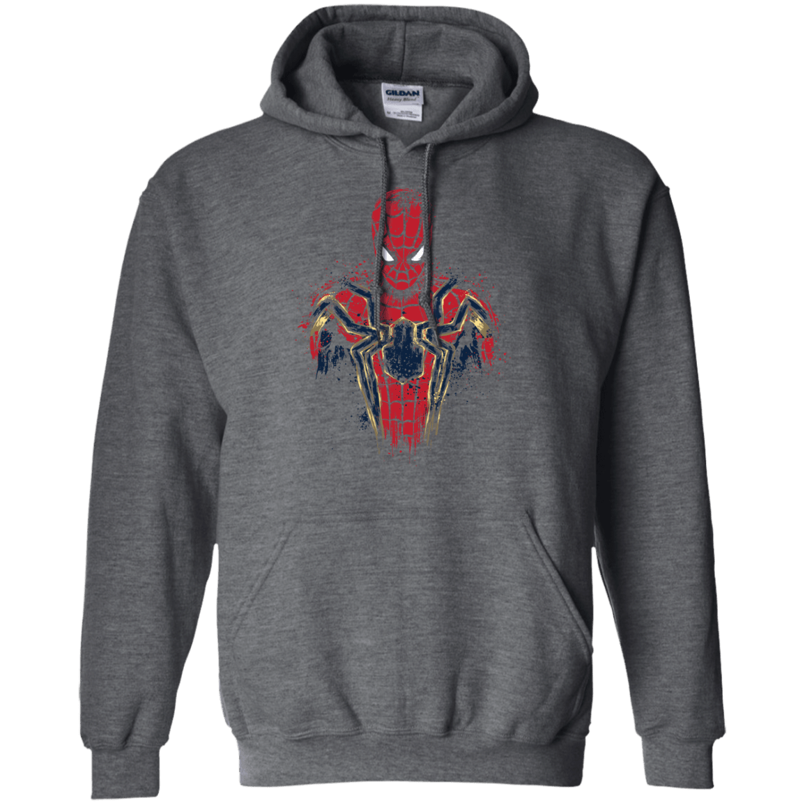 Sweatshirts Dark Heather / S Infinity Spider Pullover Hoodie
