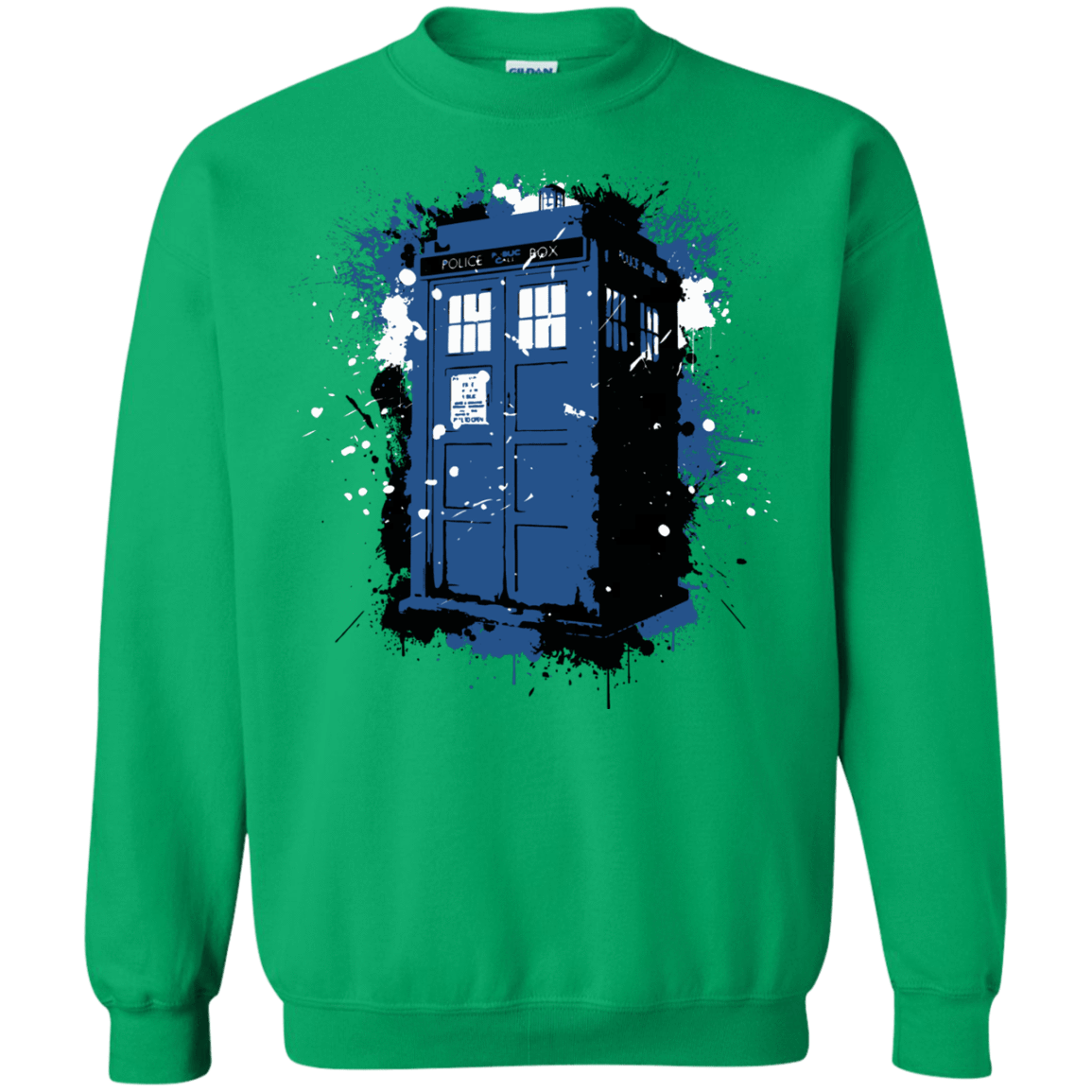 Sweatshirts Irish Green / Small Ink Box Crewneck Sweatshirt