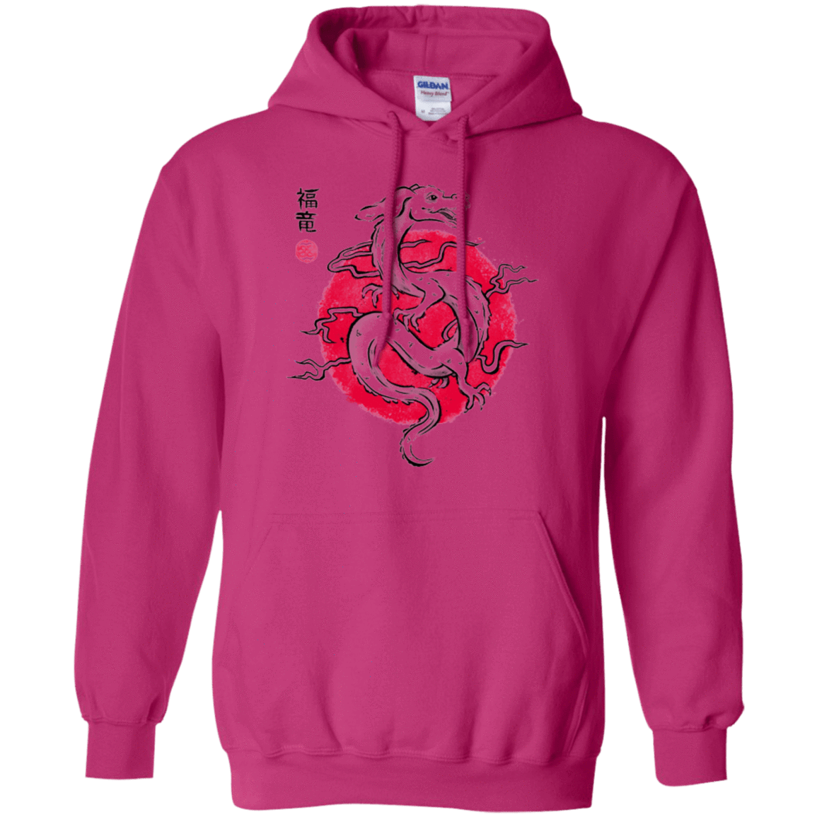 Sweatshirts Heliconia / Small Ink Fukuryu Pullover Hoodie
