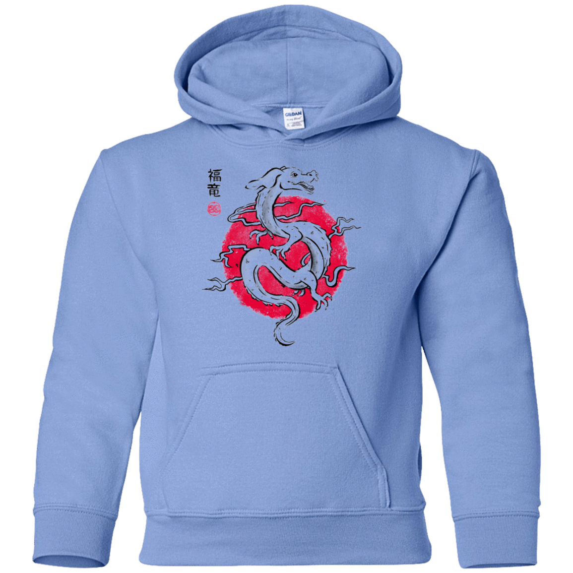 Sweatshirts Carolina Blue / YS Ink Fukuryu Youth Hoodie