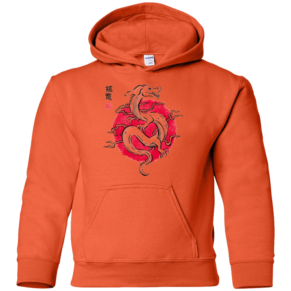Sweatshirts Orange / YS Ink Fukuryu Youth Hoodie