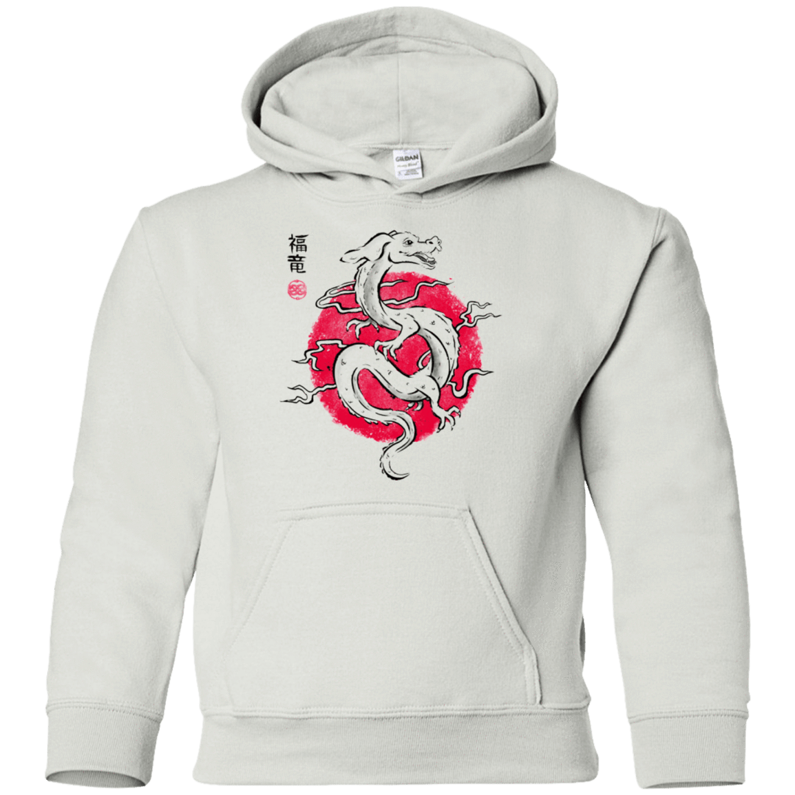 Sweatshirts White / YS Ink Fukuryu Youth Hoodie