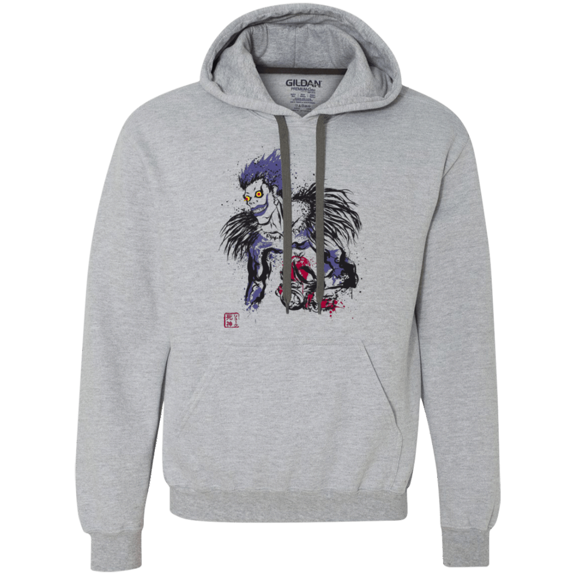 Sweatshirts Sport Grey / Small Ink-Ryuk Premium Fleece Hoodie