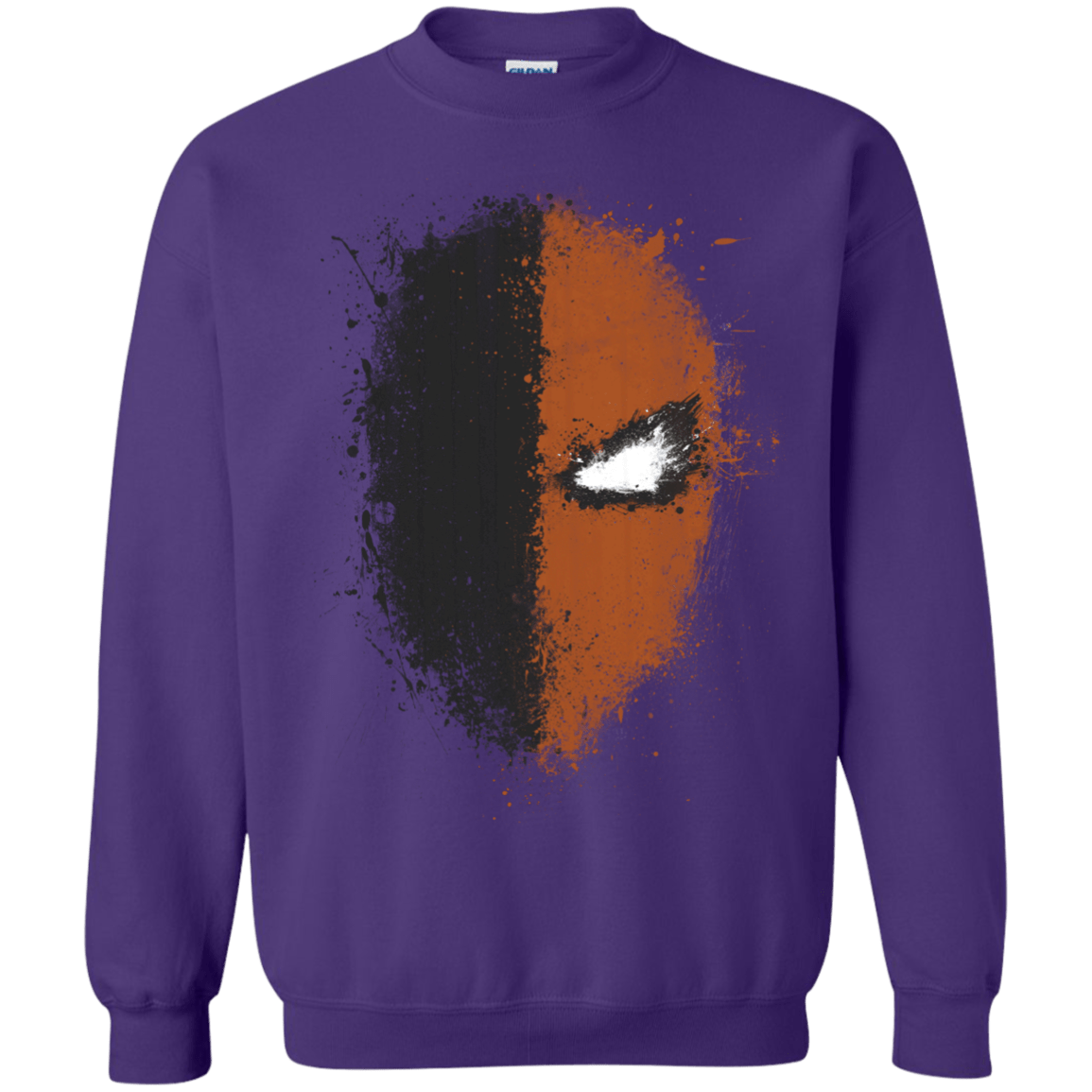 Sweatshirts Purple / S Ink Stroke Crewneck Sweatshirt