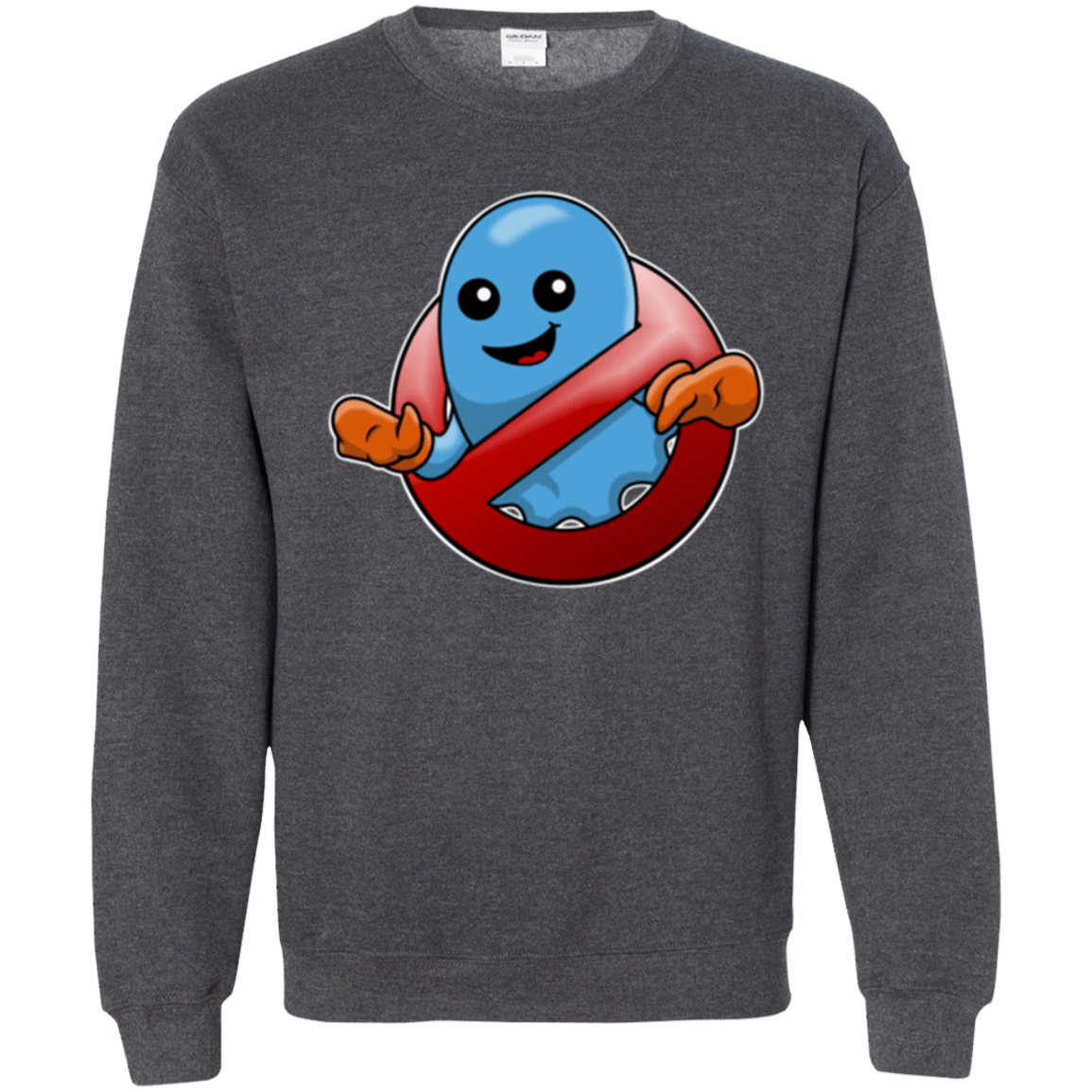 Sweatshirts Dark Heather / Small Inky Buster Crewneck Sweatshirt