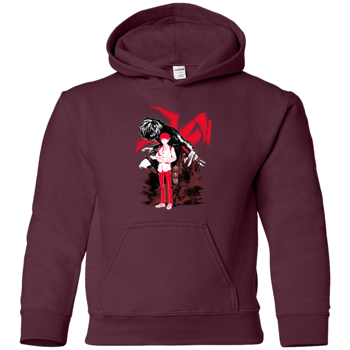 Sweatshirts Maroon / YS Inner Ghoul Youth Hoodie
