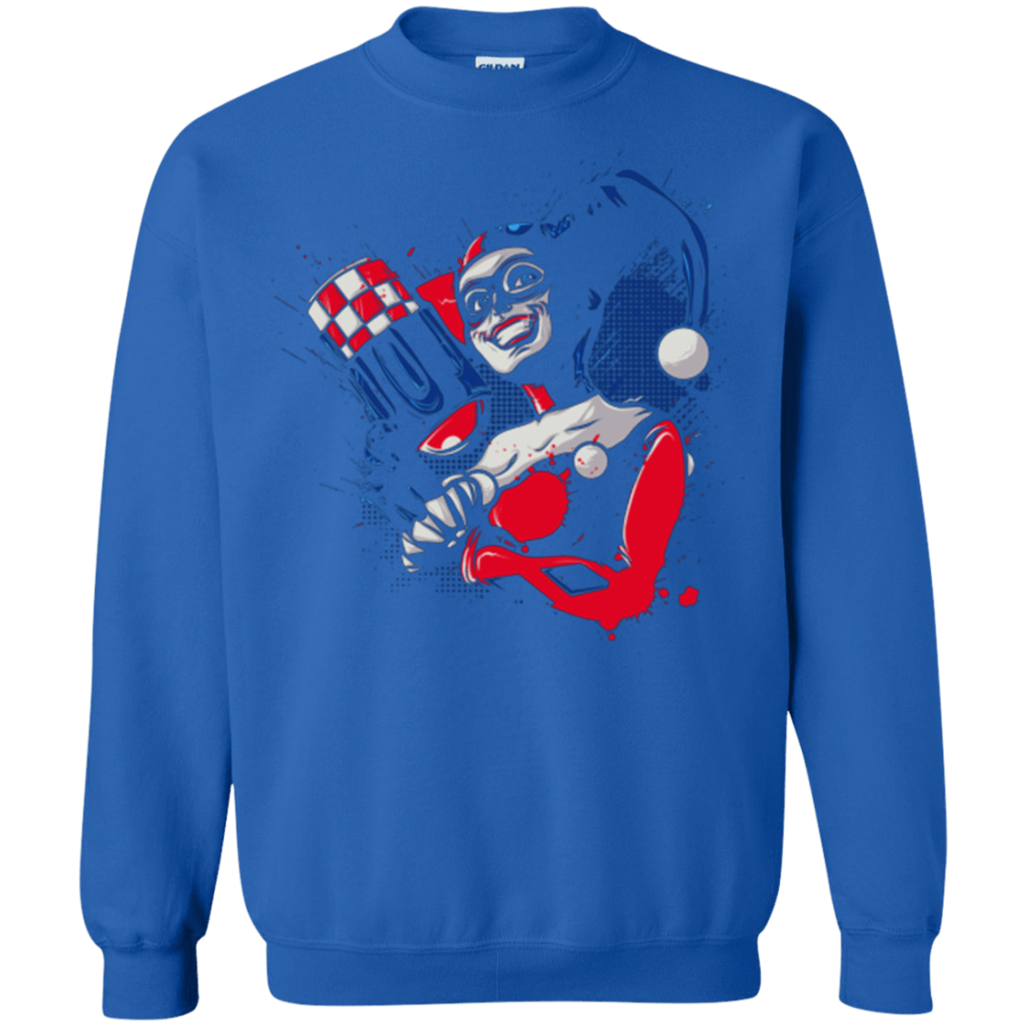 Sweatshirts Royal / Small Insane Queen Crewneck Sweatshirt