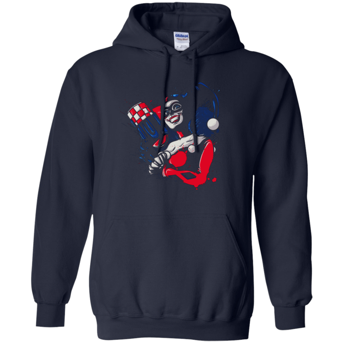 Sweatshirts Navy / Small Insane Queen Pullover Hoodie