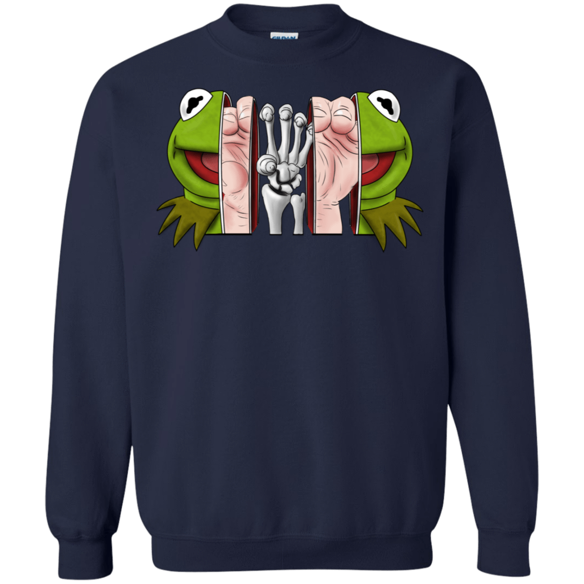 Sweatshirts Navy / S Inside the Frog Crewneck Sweatshirt