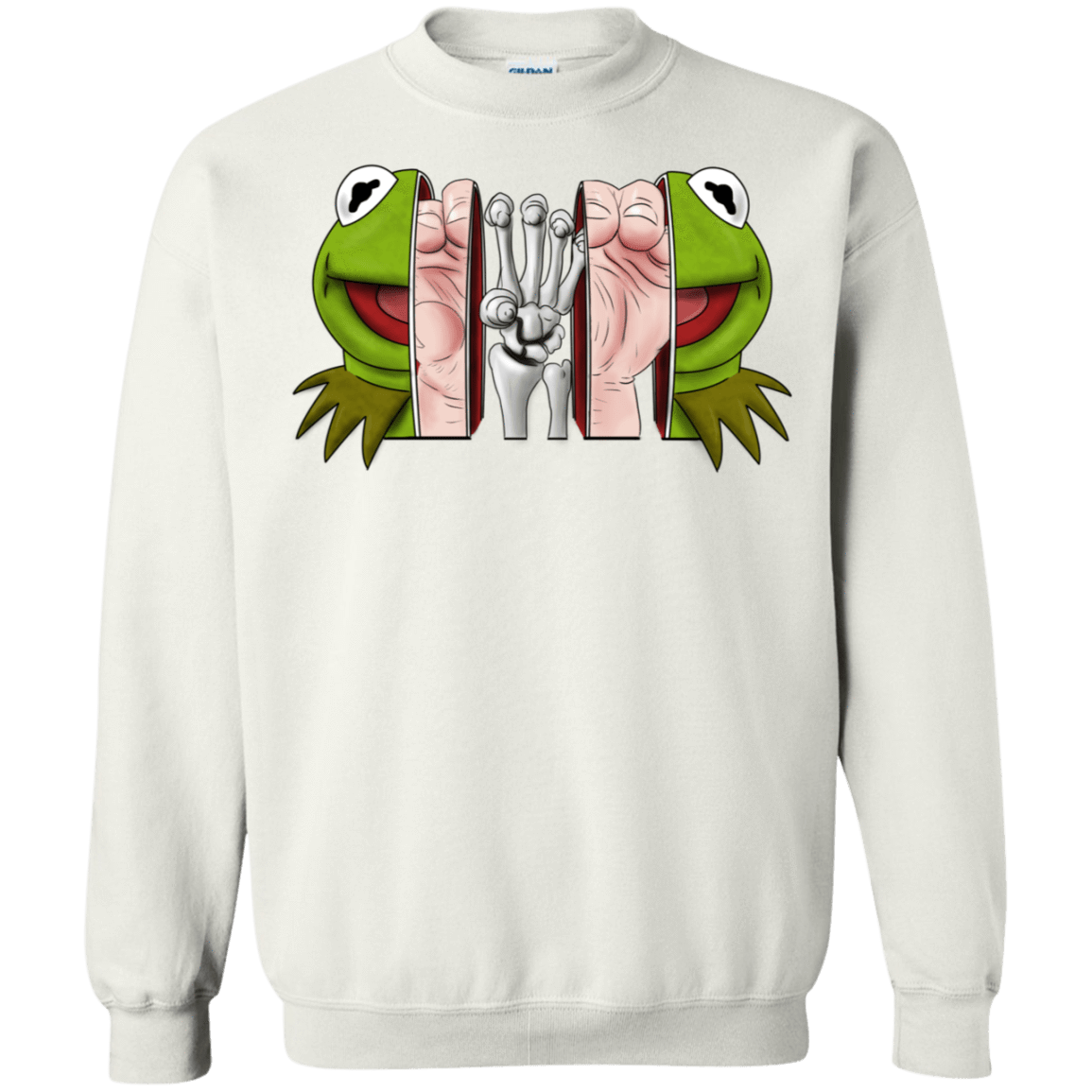 Sweatshirts White / S Inside the Frog Crewneck Sweatshirt