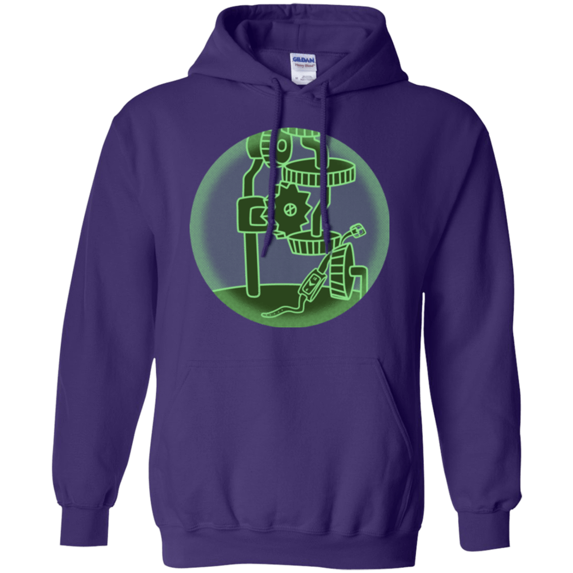 Sweatshirts Purple / Small Inside The Thief Pullover Hoodie