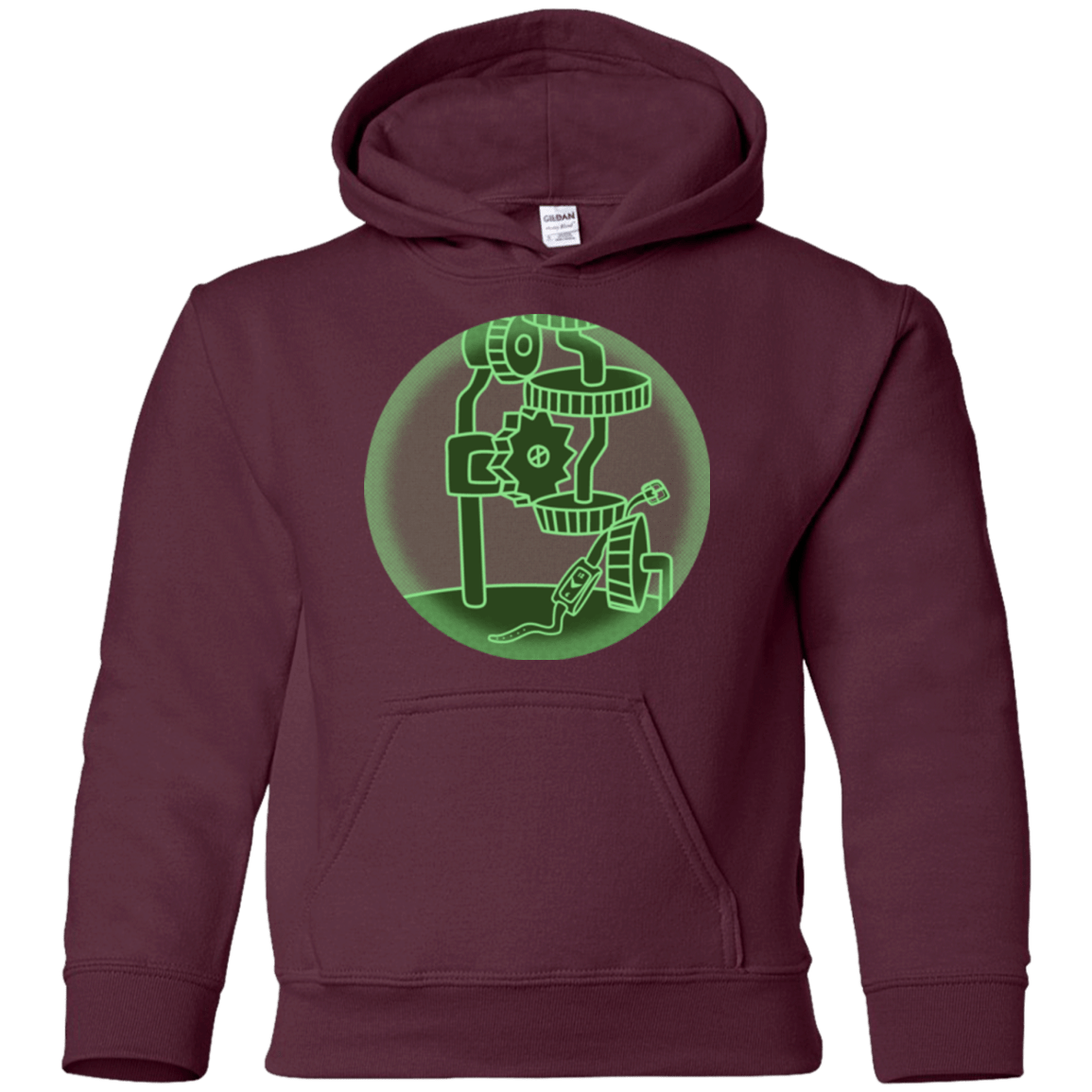 Sweatshirts Maroon / YS Inside The Thief Youth Hoodie