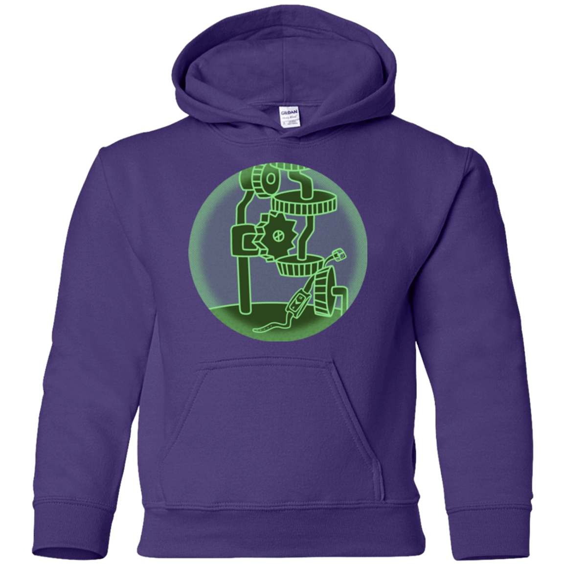 Sweatshirts Purple / YS Inside The Thief Youth Hoodie
