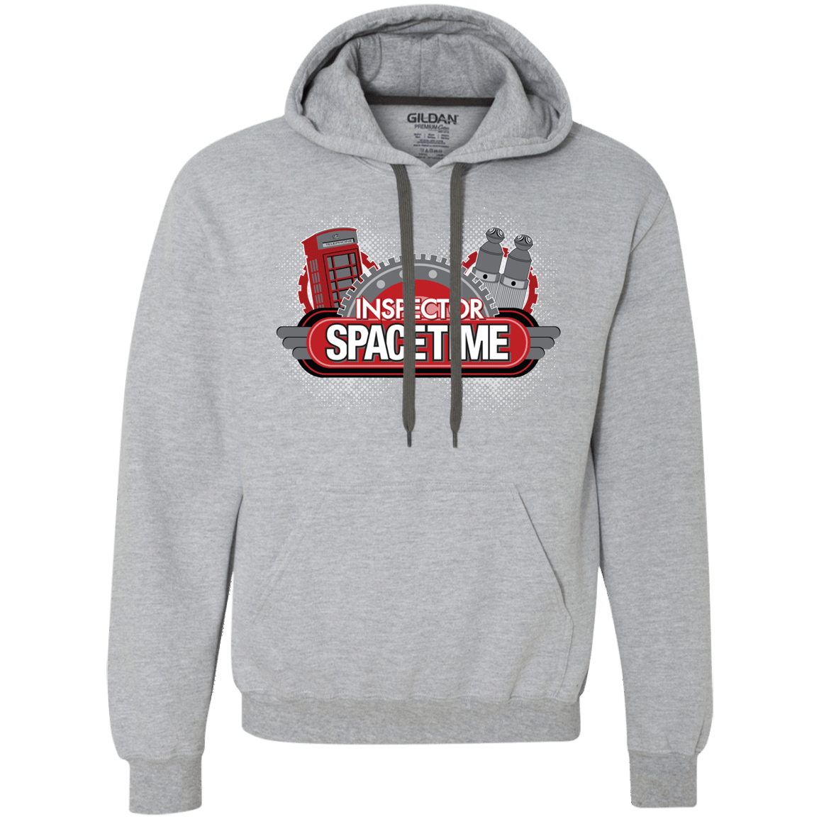 Sweatshirts Sport Grey / S Inspector Spacetime Premium Fleece Hoodie