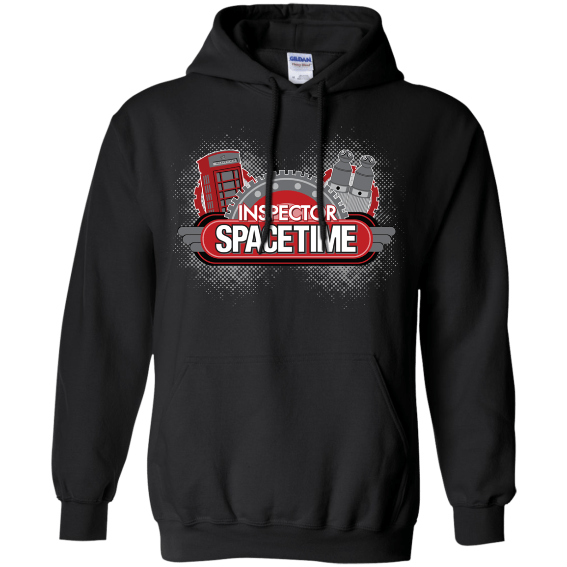 Sweatshirts Black / S Inspector Spacetime Pullover Hoodie