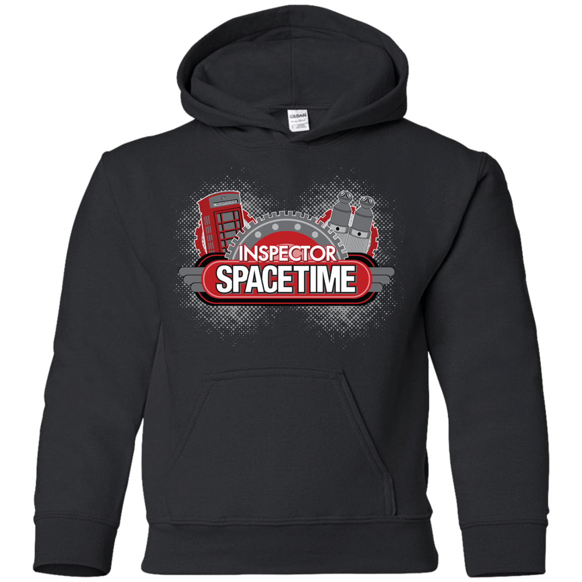 Sweatshirts Black / YS Inspector Spacetime Youth Hoodie
