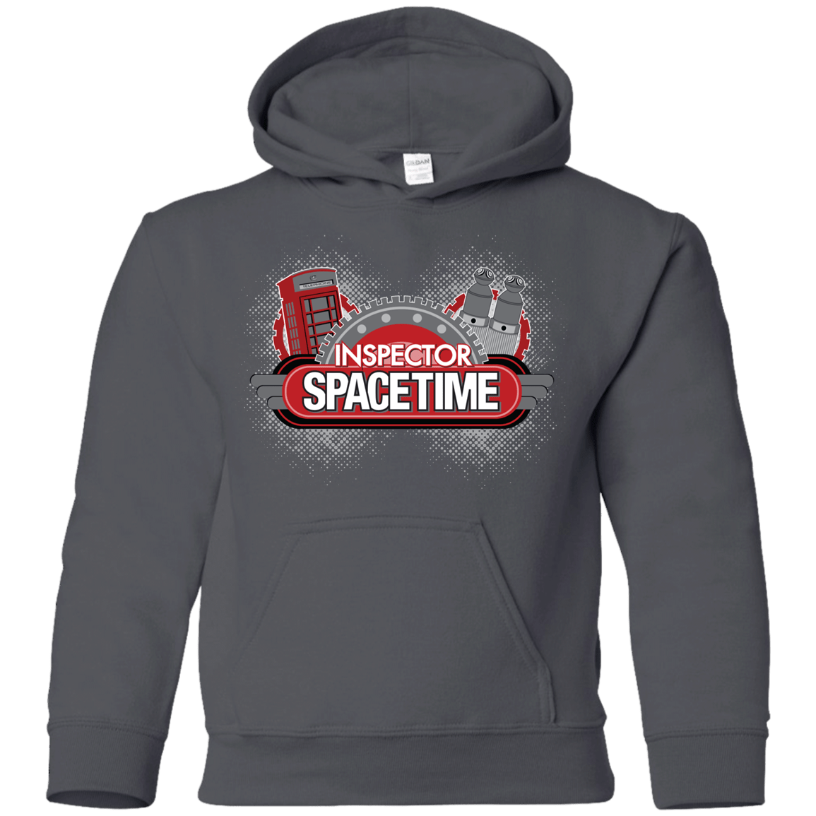 Sweatshirts Charcoal / YS Inspector Spacetime Youth Hoodie