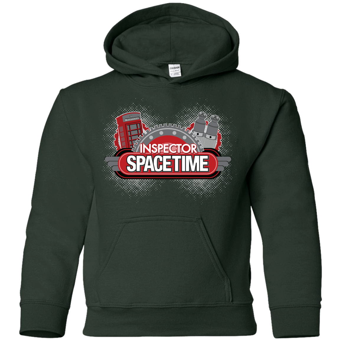 Sweatshirts Forest Green / YS Inspector Spacetime Youth Hoodie