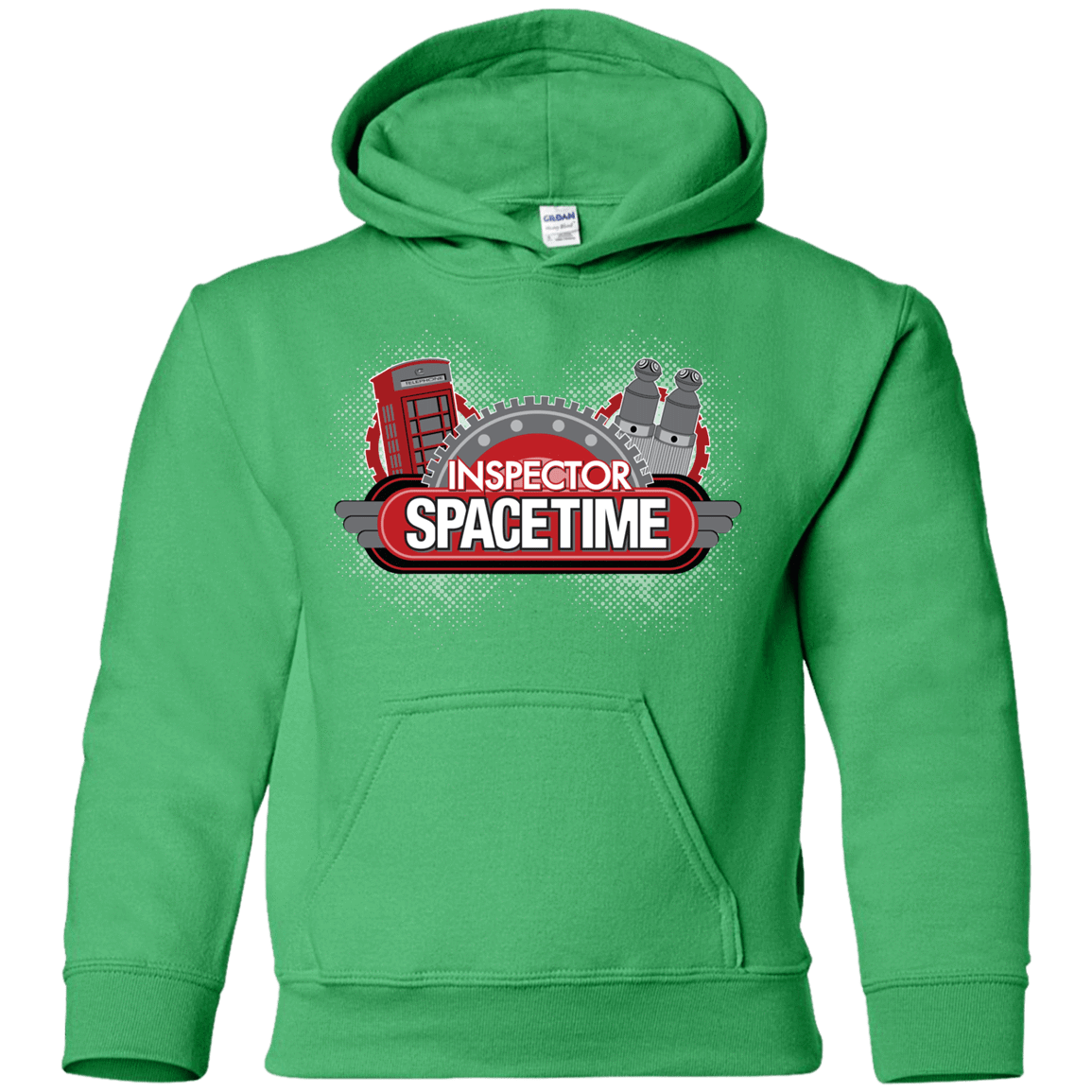 Sweatshirts Irish Green / YS Inspector Spacetime Youth Hoodie