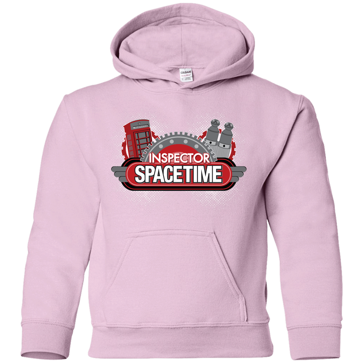 Sweatshirts Light Pink / YS Inspector Spacetime Youth Hoodie