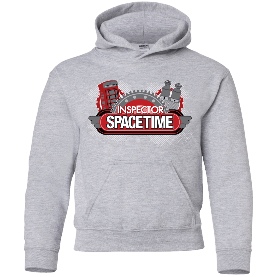 Sweatshirts Sport Grey / YS Inspector Spacetime Youth Hoodie
