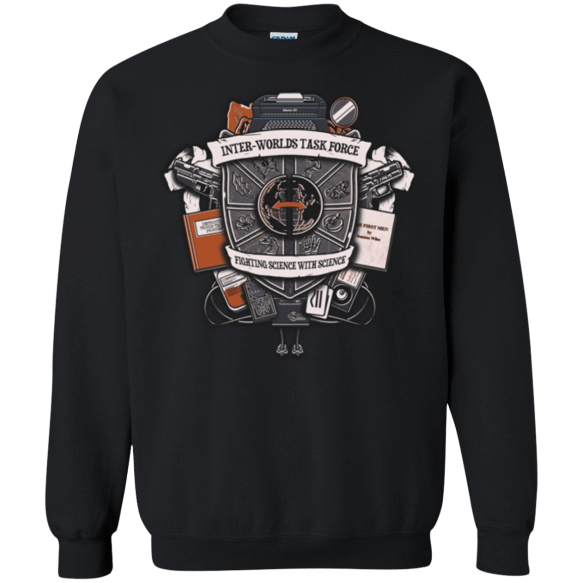 Sweatshirts Black / Small Inter Worlds Task Force Crewneck Sweatshirt