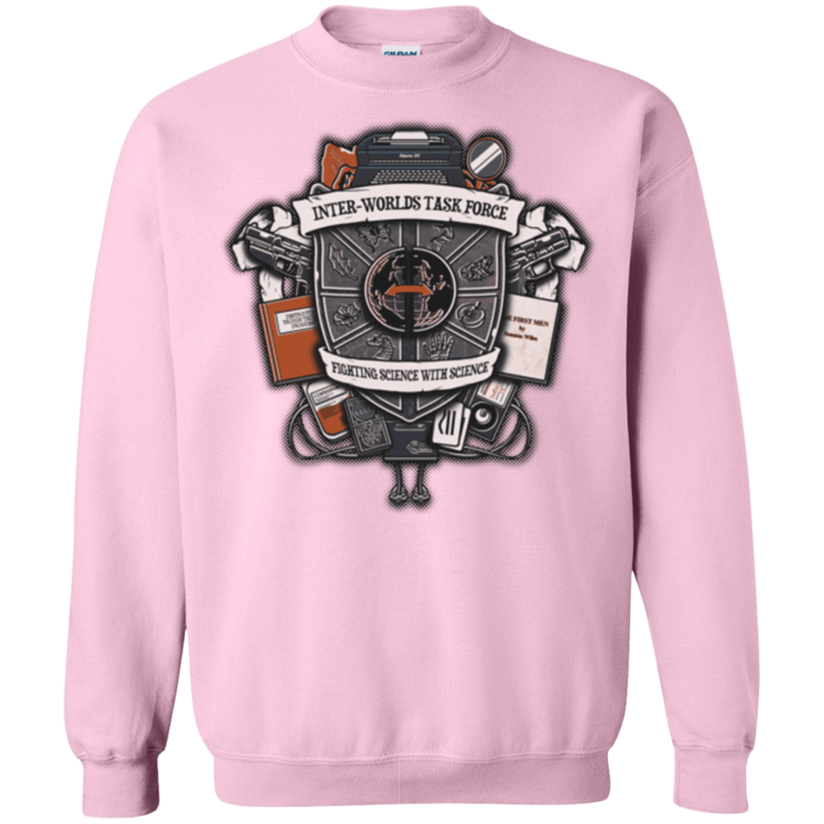 Sweatshirts Light Pink / Small Inter Worlds Task Force Crewneck Sweatshirt