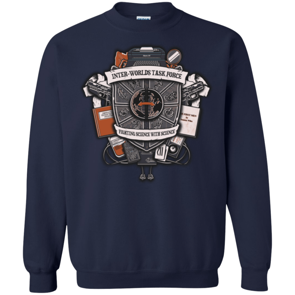 Sweatshirts Navy / Small Inter Worlds Task Force Crewneck Sweatshirt