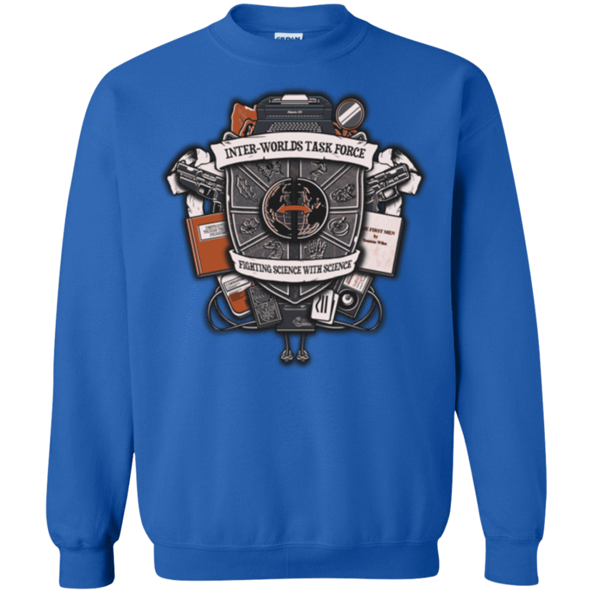 Sweatshirts Royal / Small Inter Worlds Task Force Crewneck Sweatshirt