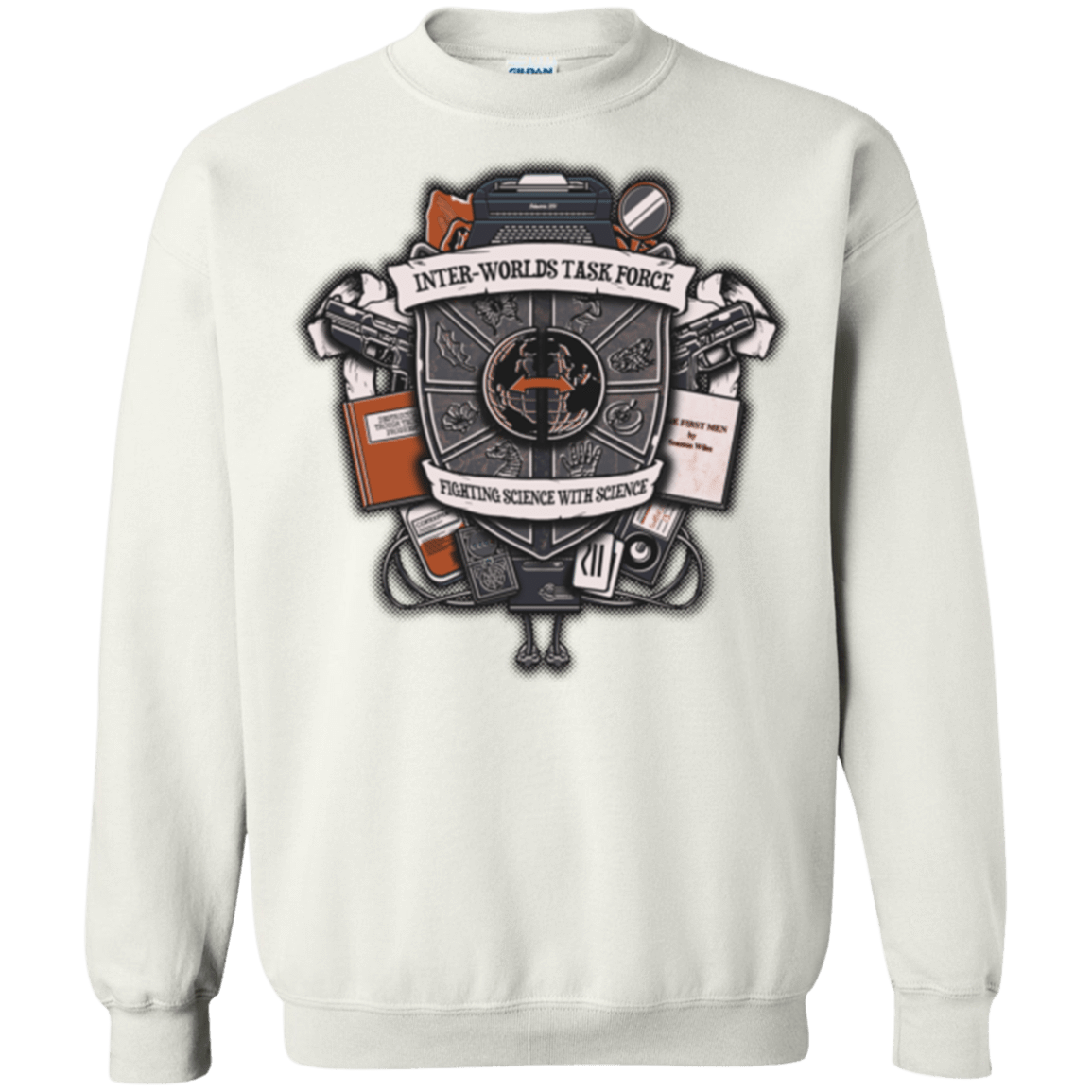 Sweatshirts White / Small Inter Worlds Task Force Crewneck Sweatshirt