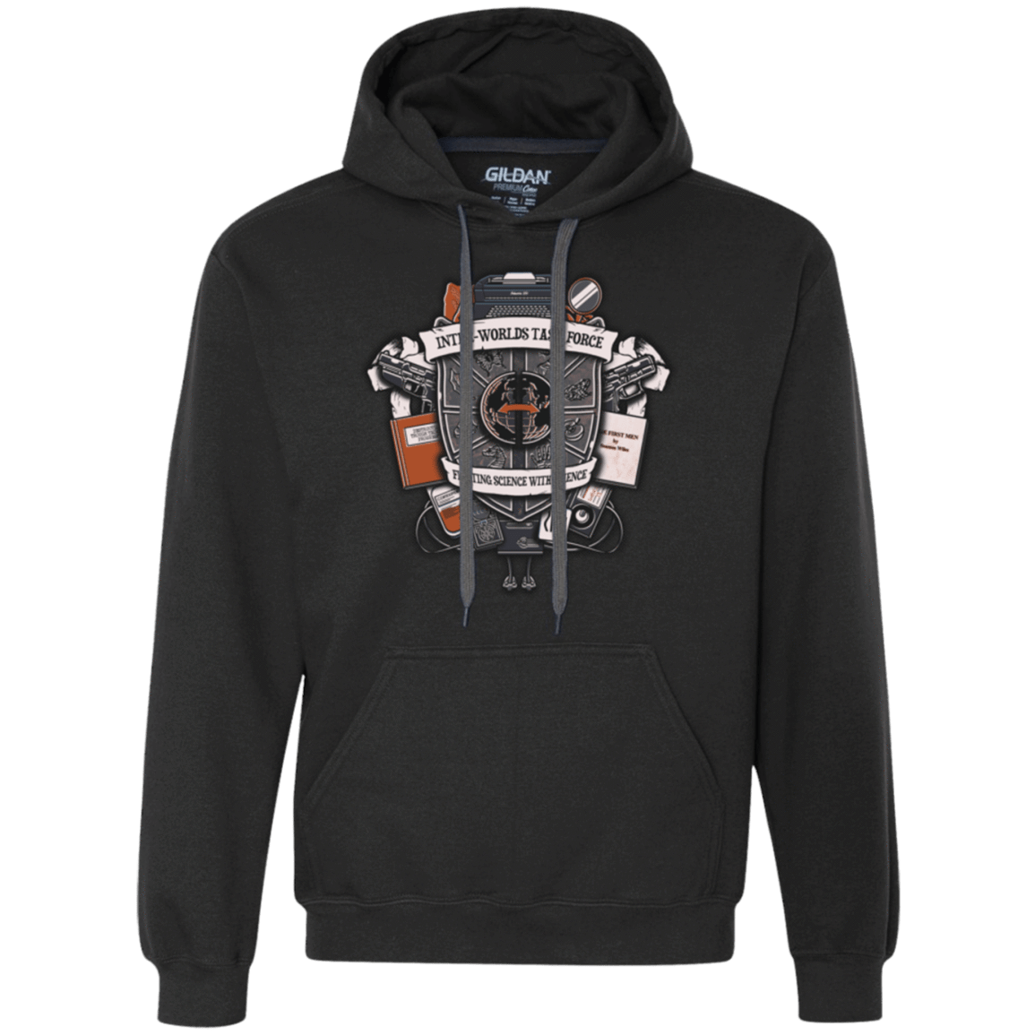 Sweatshirts Black / Small Inter Worlds Task Force Premium Fleece Hoodie