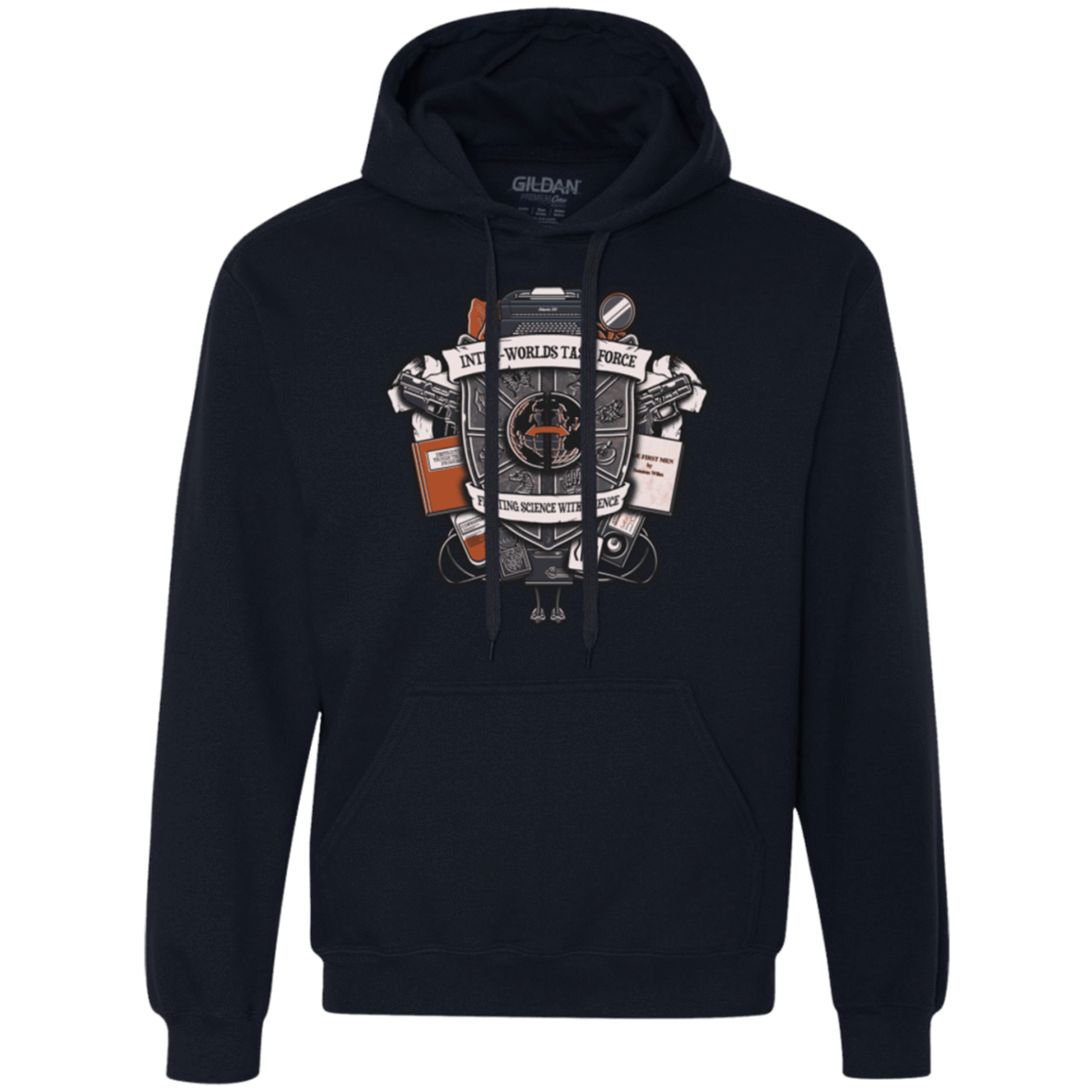 Sweatshirts Navy / Small Inter Worlds Task Force Premium Fleece Hoodie