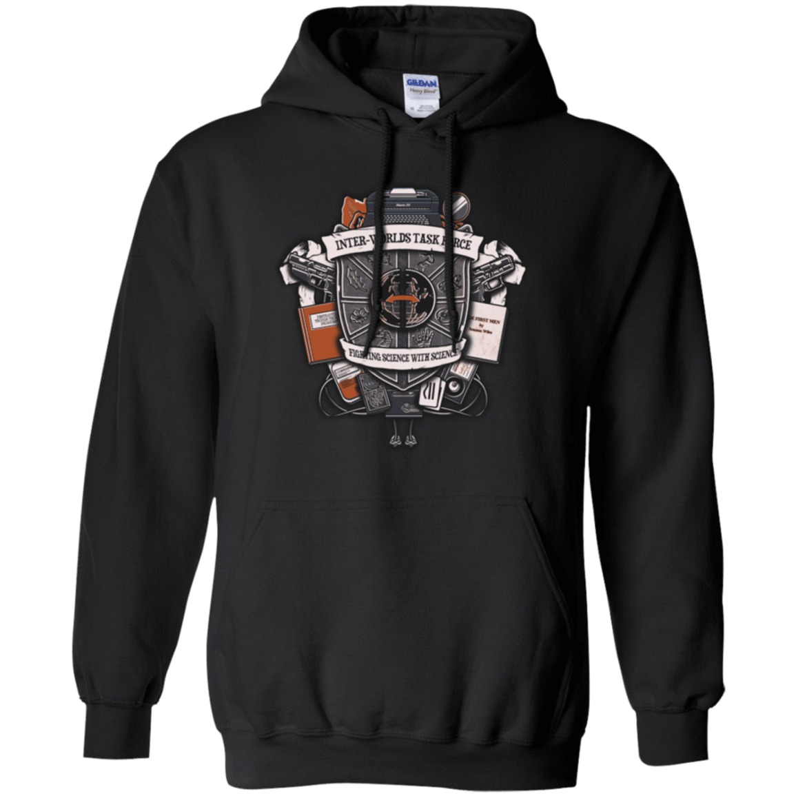 Sweatshirts Black / Small Inter Worlds Task Force Pullover Hoodie