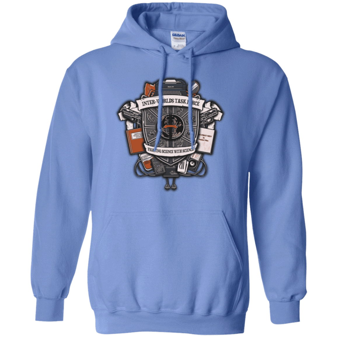 Sweatshirts Carolina Blue / Small Inter Worlds Task Force Pullover Hoodie