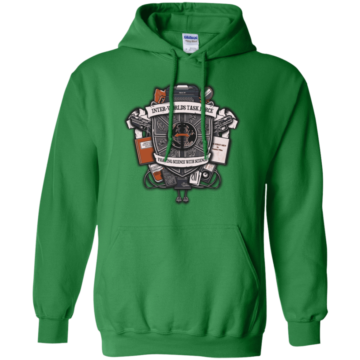 Sweatshirts Irish Green / Small Inter Worlds Task Force Pullover Hoodie
