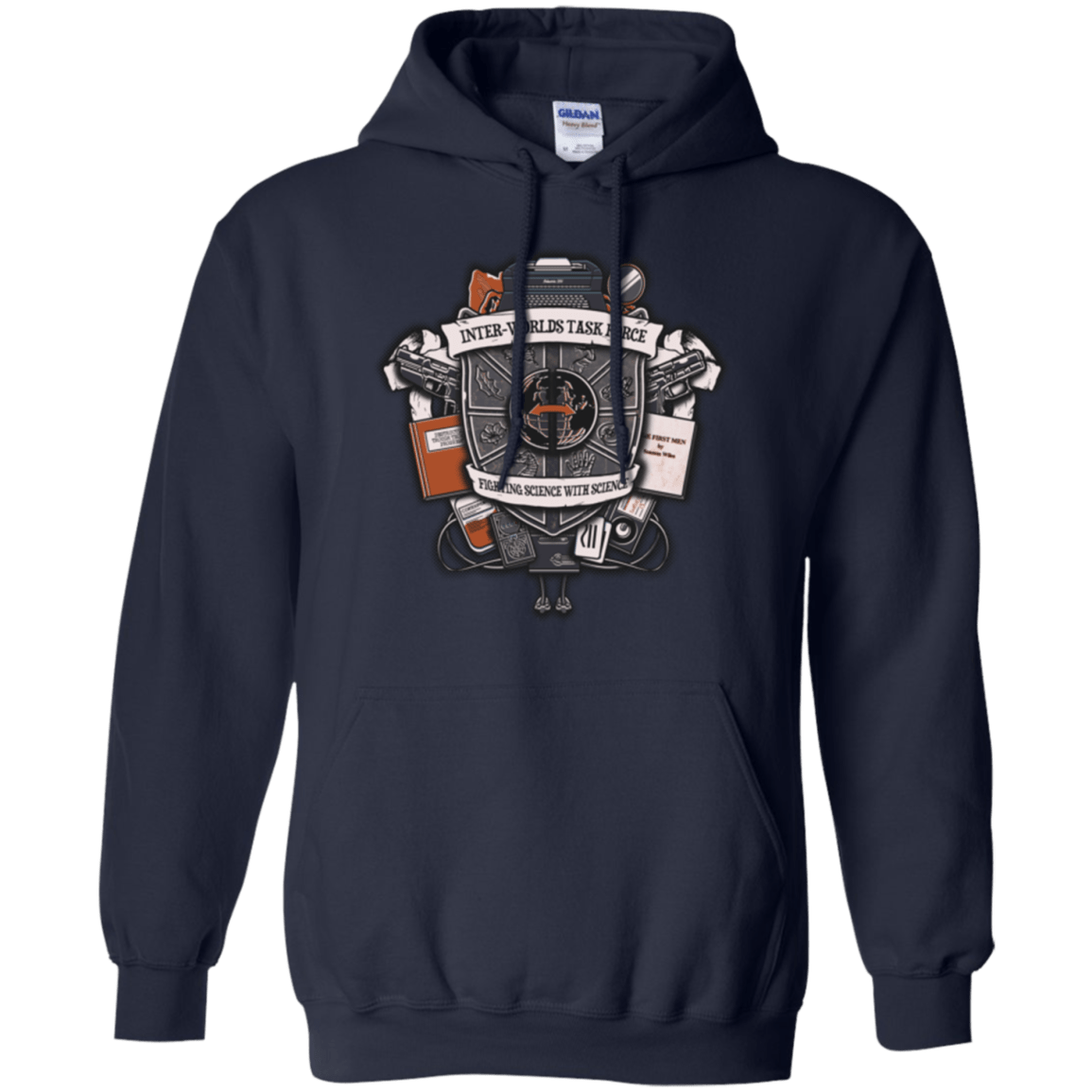 Sweatshirts Navy / Small Inter Worlds Task Force Pullover Hoodie