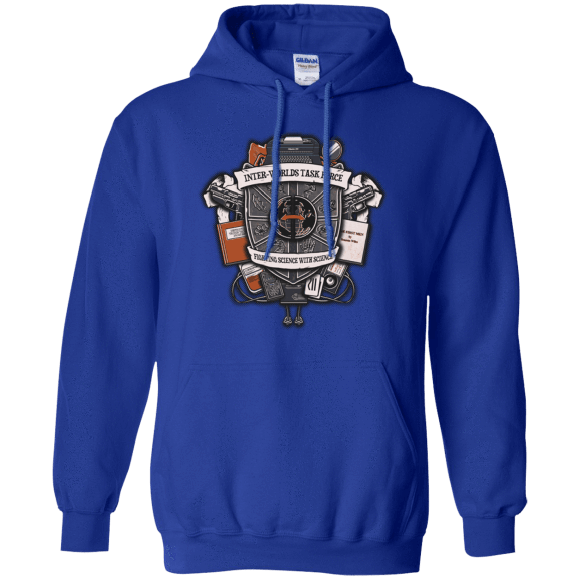 Sweatshirts Royal / Small Inter Worlds Task Force Pullover Hoodie