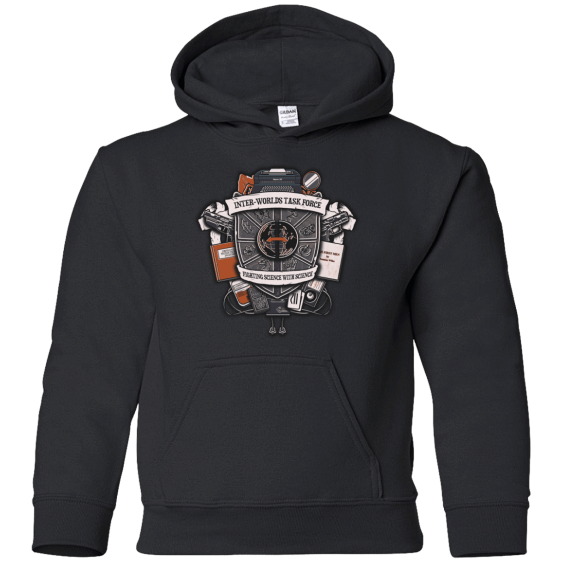 Sweatshirts Black / YS Inter Worlds Task Force Youth Hoodie