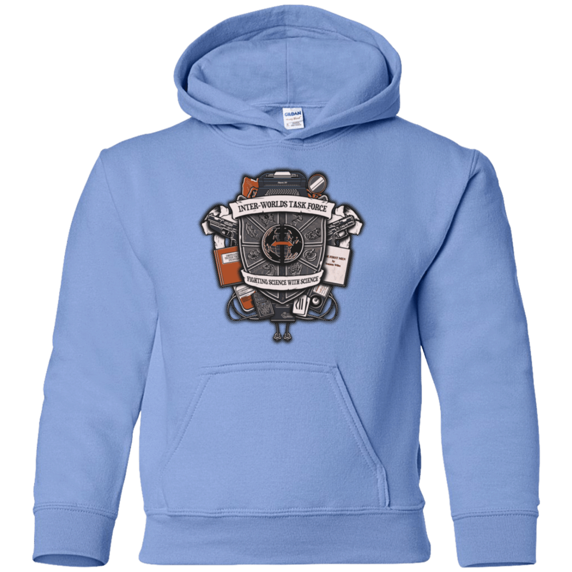 Sweatshirts Carolina Blue / YS Inter Worlds Task Force Youth Hoodie