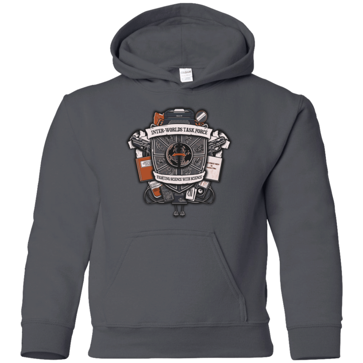 Sweatshirts Charcoal / YS Inter Worlds Task Force Youth Hoodie